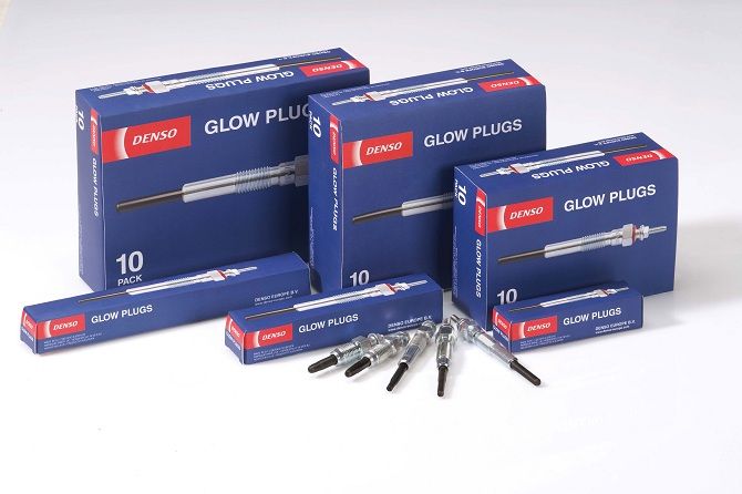 DENSO GLOW PLUGS AND PACKAGING